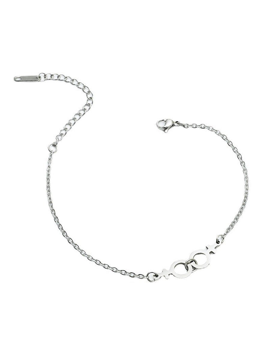 Women's LGBT Lesbian Pride Bracelet