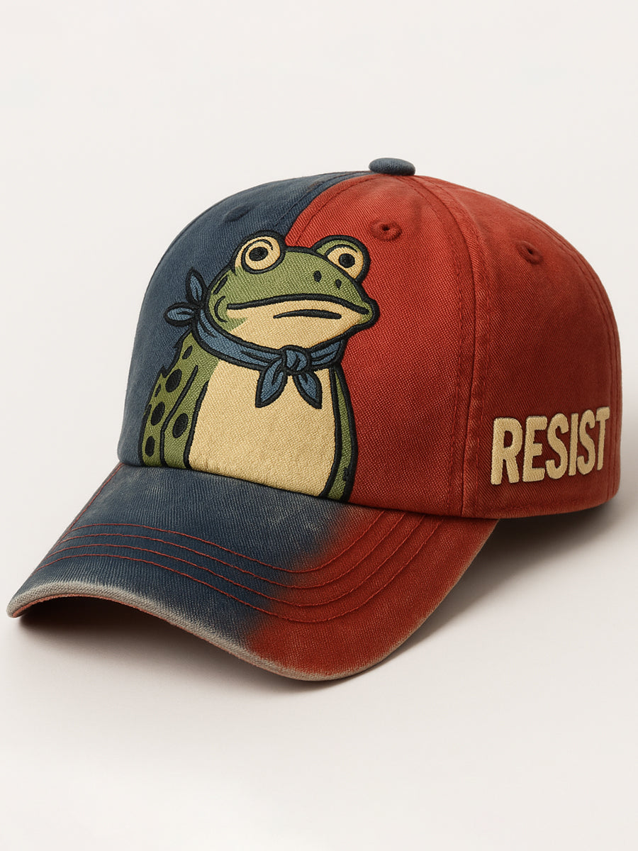 Frog Art Print Hat