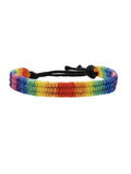 Pride Rainbow Handwoven Bracelet