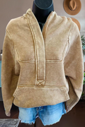 Mineral Washed Oversized Hoodie