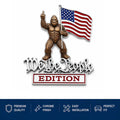 🔥July 4th Hot Sale👣BigFoot We The People Patriot Flag Edition Car Emblem Metal Decorative Badge-Made in USA