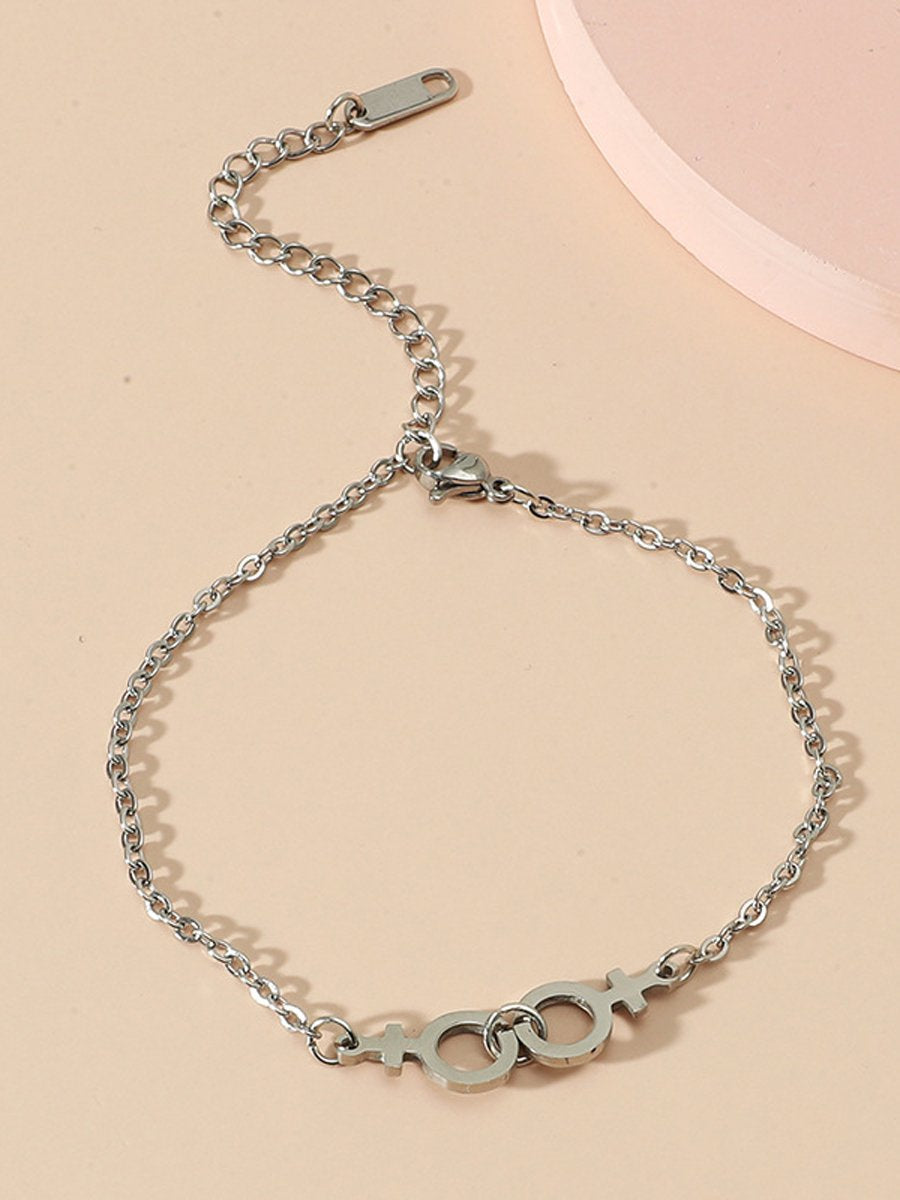 Women's LGBT Lesbian Pride Bracelet