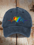 Gay Pride Rainbow Cap