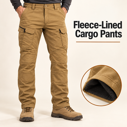 Men's Tactical Water Resistant Fleece Lined Pants