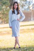 Brigitte Brianna Sweatshirt Skirt