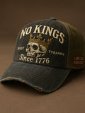 NO Kings Vintage FDT Print Hat