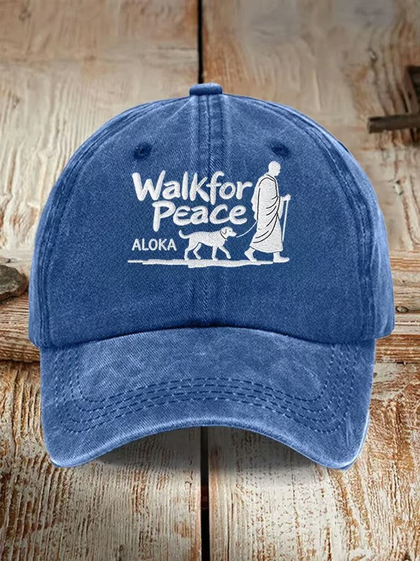 Caminhada pela paz Aloka Cap