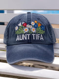 Retro I Am Aunt Tifa Print Baseball Cap