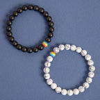 Pride Rainbow Stone Bracelet