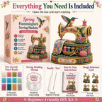 🌸Spring Hummingbird Sewing Machine 💗 3D Spring Limited Keepsake Edition
