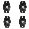 Universal 360° Rotating Self-Adhesive Wheels Set